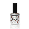 Earth | Lac It! En Vogue Vernis gel UV LED caramel chaud perlé avec micro-paillettes orange professionnel