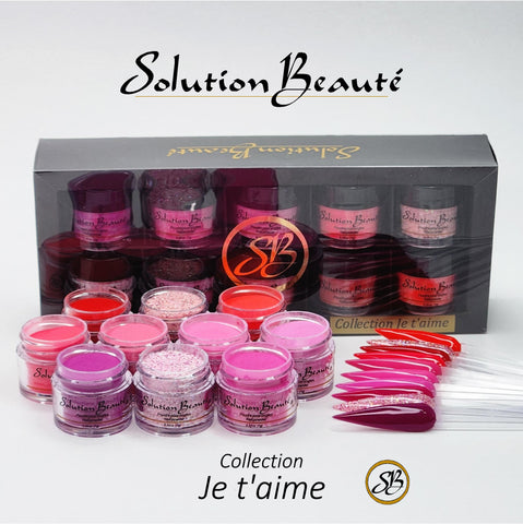 Poudres Solution Beauté Mini Collection Je t'aime