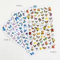 Autocollant - Papillon Printanier
