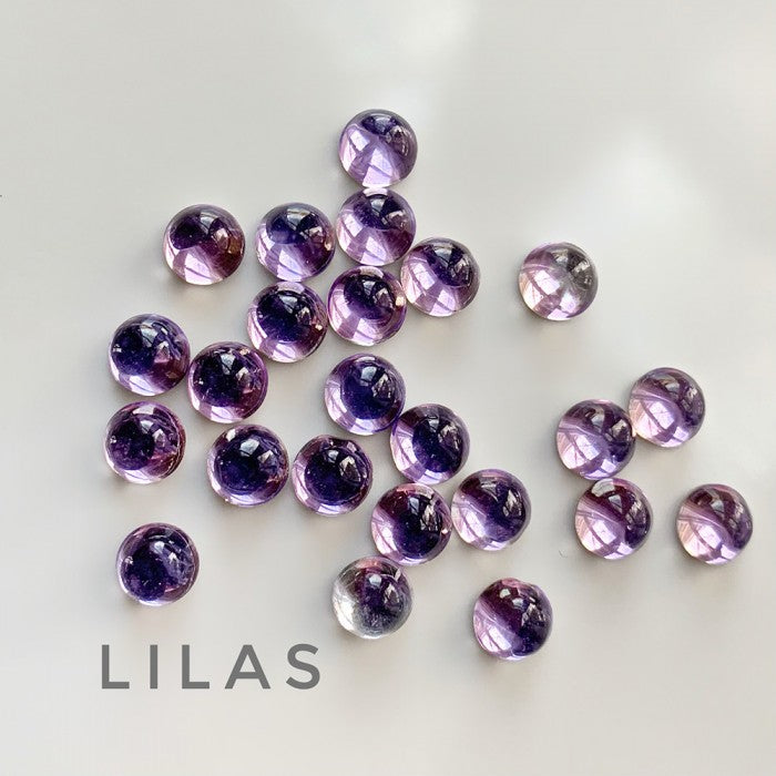 Bijoux de Verre - Rond 10 Pièces