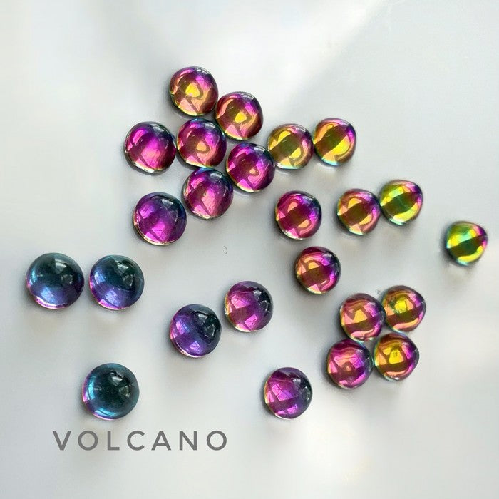 Bijoux de Verre - Rond 10 Pièces