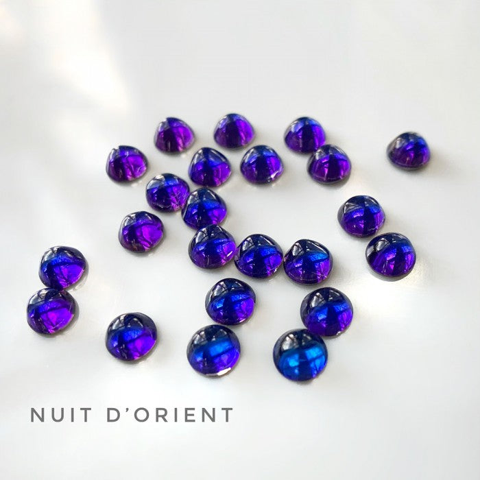 Bijoux de Verre - Rond 10 Pièces