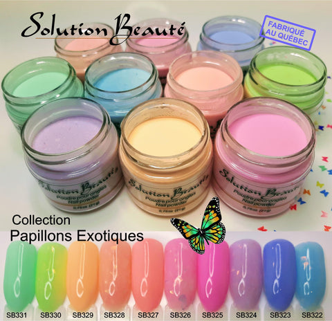 Poudre Solution Beauté Mini Collection Papillons Exotiques