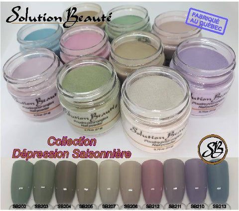 Poudres Solution Beauté Collection Dépression Saisonnière - Format Régulier