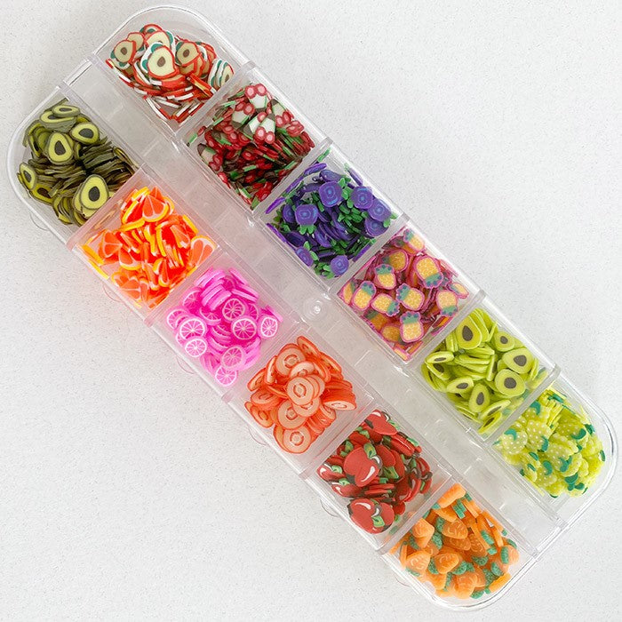 Ensemble de Fruits en Fimo Type 2