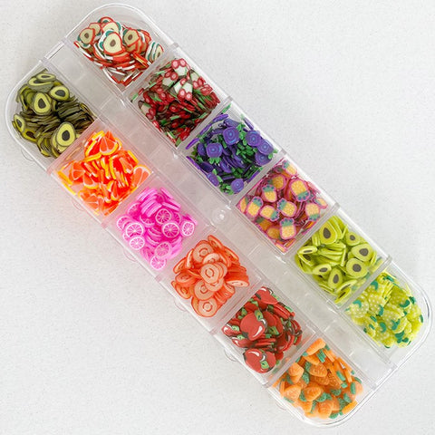 Ensemble de Fruits en Fimo Type 2
