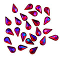 Diamants AB rose bleu | Larme