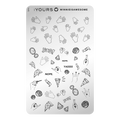 Plaque d'Estampage :Yours loves Winnie - Random Route